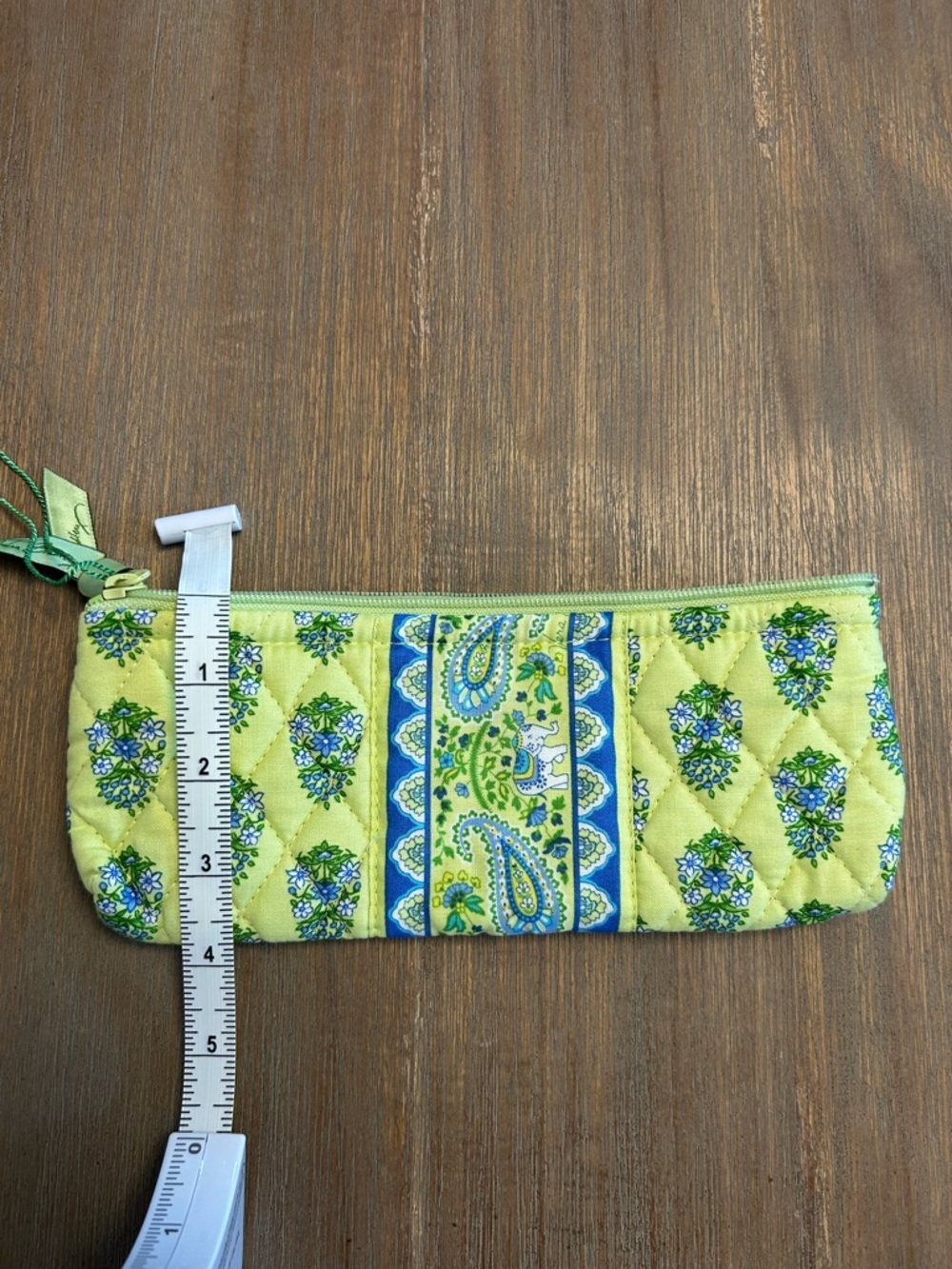 Vera Bradley Citrus Elephant Small Cosmetic Case - Picture 5 of 6